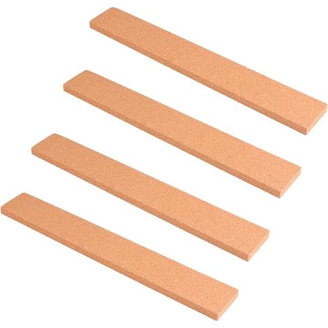 4pièces Bande de Liège sans Cadre pour Bureau et Maison avec Punaises Facile à Installer sur Murs et Portes (1/5)