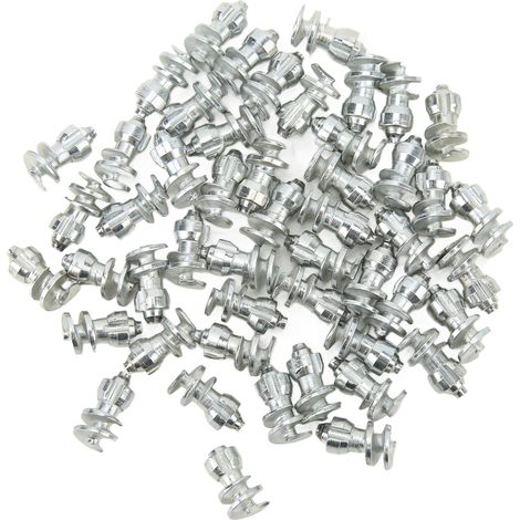 50 Stück einschraubbare Antirutsch-Reifenspikes für Fahrradreifen, Radreifen, Schneespikes für Autos, Lkw, Gabelstapler und Motorräder. Schneespikes, Radreifenspikes, Schneespikes, Schrauben