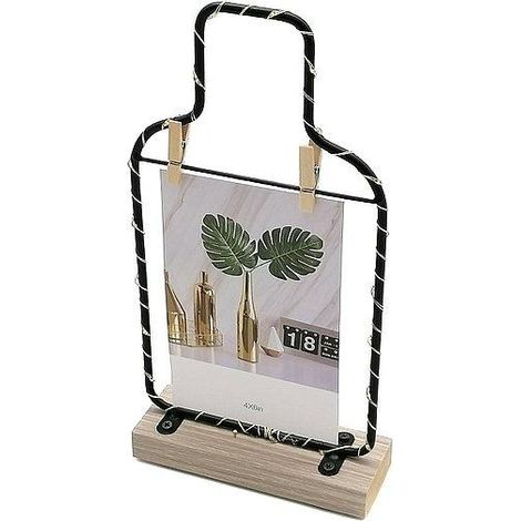 Cadre photo 15x10cm avec rétroéclairage LED