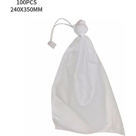 Lot de 100 filets pour sacs de raisins et légumes, protection des fruits et légumes