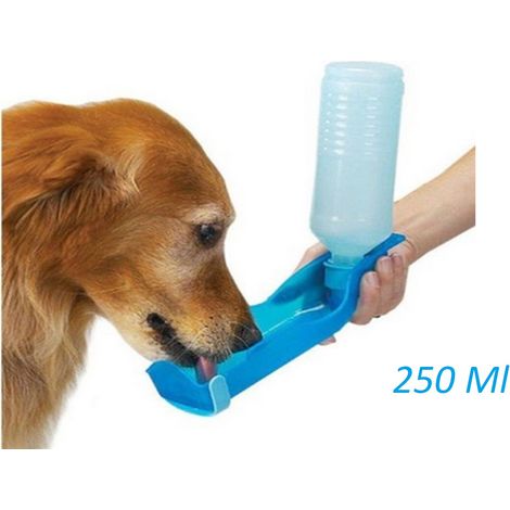 TRADE SHOP - Abbeveratoio Portatile 300 Ml Cani E Gatti Borraccia Richiudibile Colorata -