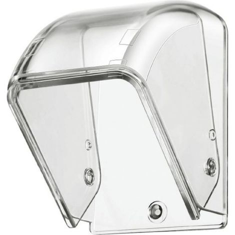 Couvercle de protection - Universel - Transparent PVC/Acrylique - Étanche & anti-UV - 9x7x7 cm