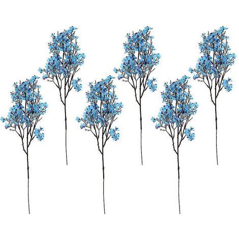 6 pièces de gypsophile simulée