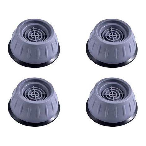 Jeu de 4 pieds de meubles, tapis anti-vibrations pour machines à laver, pieds en caoutchouc antidérapants pour machines à laver, sèche-linge, meubles, tapis universel anti-bruit et anti-vibrations, au (1/5)