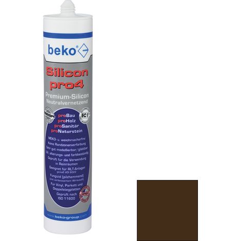 Silicon pro4 Premium 310 ml DUNKELBRAUN/MAHAGONI