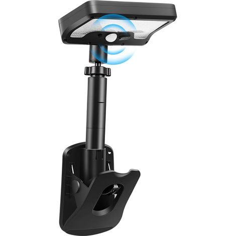 Lampe à capteur solaire à pince92graindirigéPerles LED, trois modes d'extérieur, avecUSBFonction de chargeIP65Imperméable, convient pour les terrasses, les campings, les avant-toits, etc., disponible (1/5)