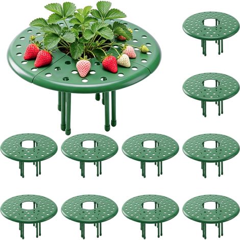 Support Fraisier Réglable 15 Pièces, Tuteur Fraisier 16 cm Support Fraise (1/5)