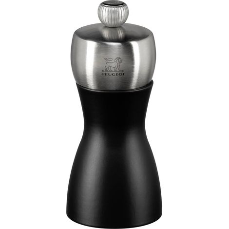 Peugeot Fidji Molinillo de Pimienta Madera Negra 12 cm (1/2)