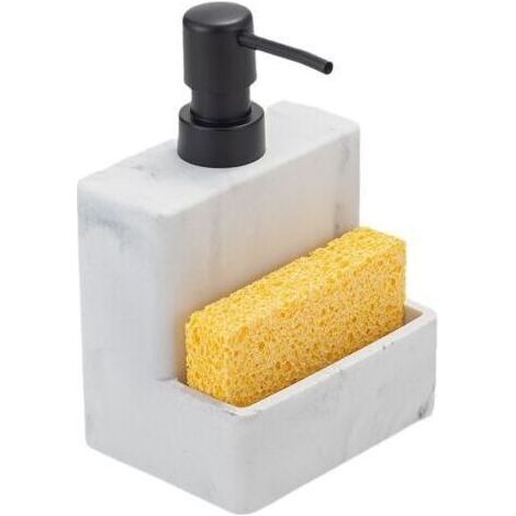 Distributeur de savon avec pompe, distributeur de lotion de 300 ml pour placard, toilettes et salle de bain (1/5)
