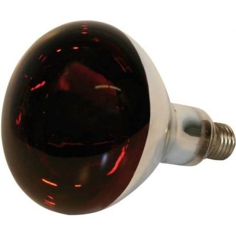 LAMPADE INFRAROSSI 150W VETRO DURO ROSSO