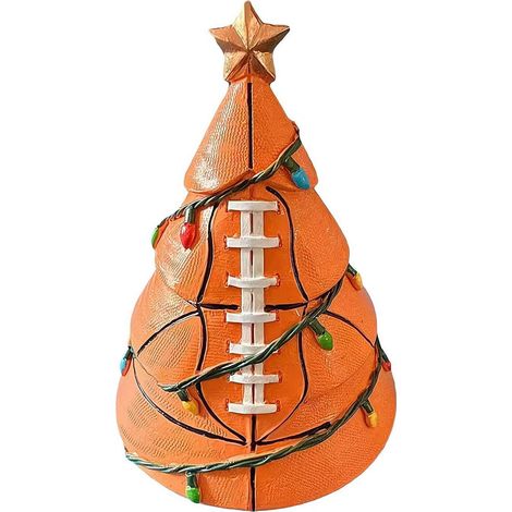 Boule De Décoration - Résine - Pour Arbre De Noël - Thème Sportif - 15 Cm - 1 Pièce (1/5)