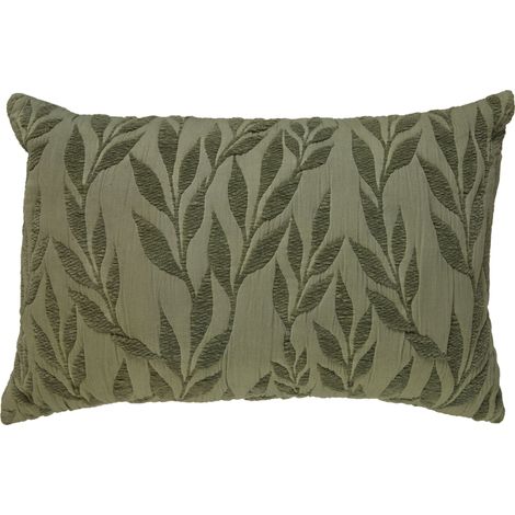 Kissen Jacquardmuster Lehto Baumwolle hellgrün 58x38cm - Atmosphera créateur d'intérieur (1/5)