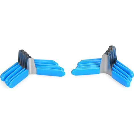 10 PCS de Clips pour Cadenas en Acier Inoxydable 0.18mm - Ensemble d'Outils de Serrurier pour Pratique de Déverrouillage (1/4)