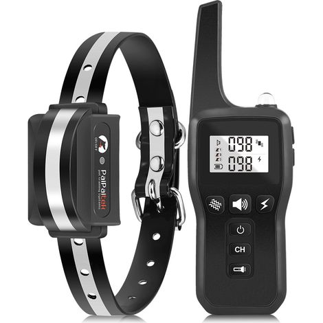 Dispositif de dressage canin à distance, contrôle des aboiements, accessoires pour chiens, collier électronique (1/5)