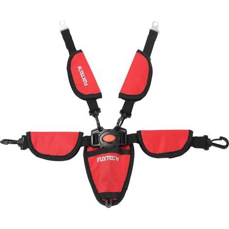FUXTEC 5-point seat belt for CT-850 Red (1/2)