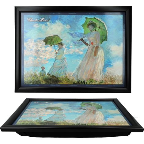 Supporto per laptop Claude Monet tavolo donna con vassoio per ombrello PER casa (1/3)