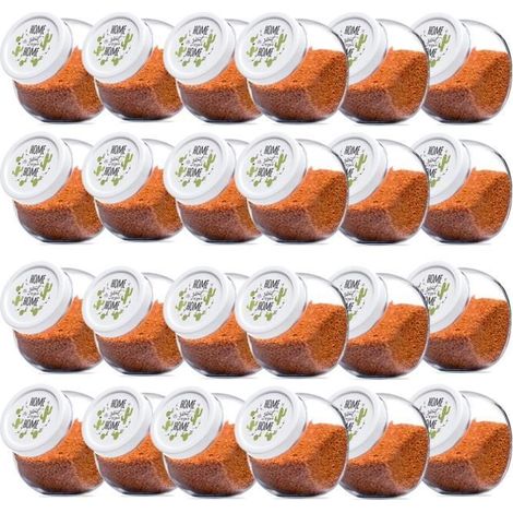 Bocal à bonbons en verre - JUANIO - Lot de 24 - 1,5 L - Ø10,5 cm - H16 cm
