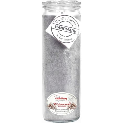 Candle Factory Big Jumbo Wintermandel Duftkerze Dekokerze 306189