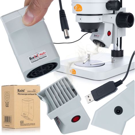 Assorbitore di fumi per il mini microscopio stereoscopico Ma3+