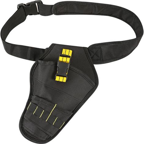 Étuis de perceuse robuste avec sangle réglable portable pour perceuse électrique - Pochette multi-poches pour outils de ceinture pour perceuses/tournevis/pinces (1/5)