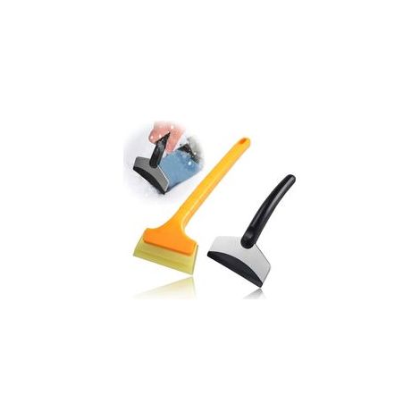 2PCS Grattoir à Glace pour Voiture, Gratte-Glace Voiture Pelle à Neige sans Trace Portable,Dégivrer Les Pare-Brise et Les Vitres Pelle à Neige, Multifonctionnel Raclette Givre Antigivre