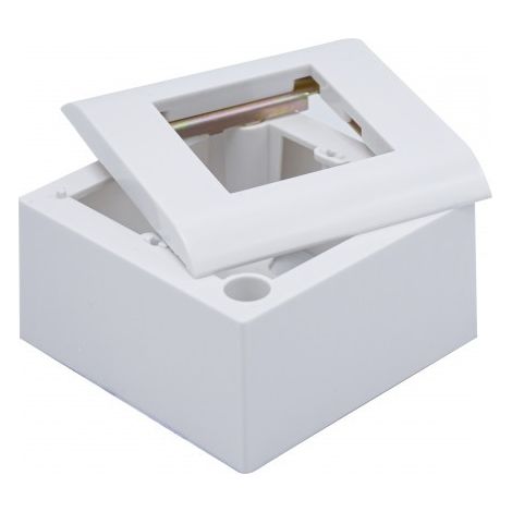 exertis Connect BOITIER MURAL 1 EMPLACEMENT FOND+COUVERCLE (273047)