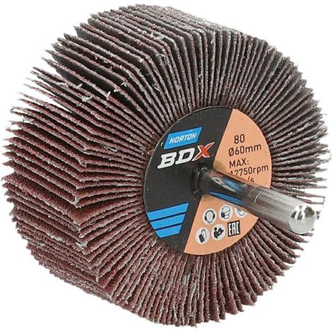 Disco de láminas en varilla R207Plus 60x30x6 P80 (Pack de 10)