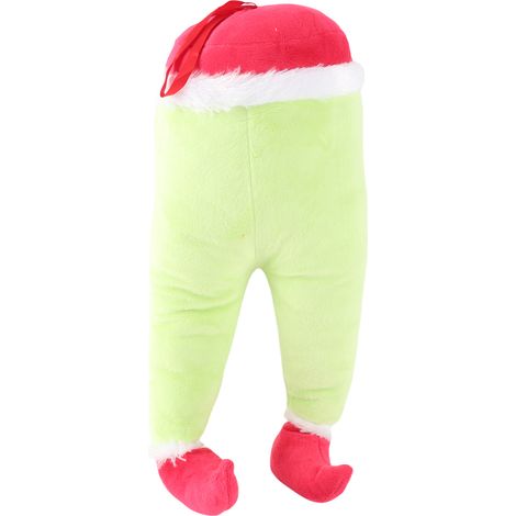 Jambes de lutin de Noël en peluche - Décorations et cadeaux pour les fêtes de fin d'année à la maison (1/5)