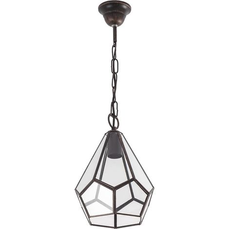 Colgante Osuna Cobre 1xe27 Regx20x20 Cm