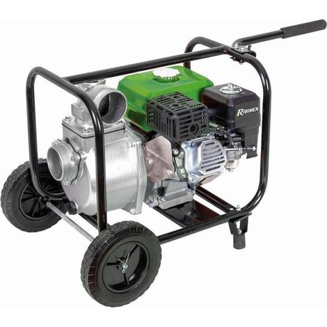 Motopompe sur Roues 212CC 33m/h - 24,04 kg - Débit Élevé et Mobilité - Haute Performance - D-Work