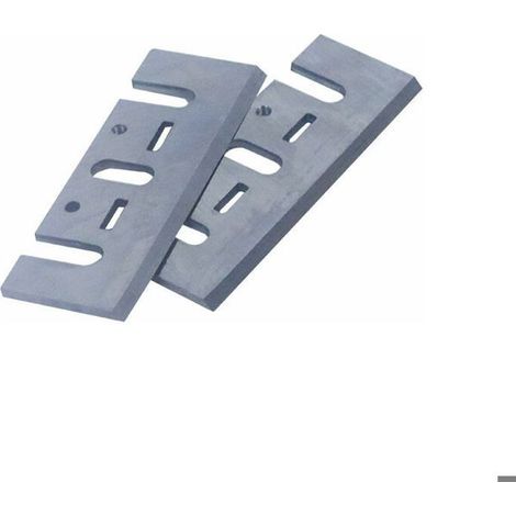 Lames de Rabot Électrique - KCVV - 82x28x3mm - Acier à Haute Vitesse - Compatible Hitachi (1/4)