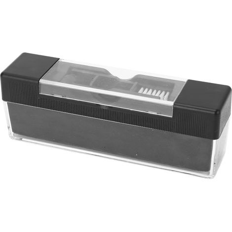 Brosse de nettoyage pour disques vinyles, CD, VCD et DVD, antistatique, douce et résistante aux rayures, en velours souple. Compatible avec platines, CD, VCD et DVD. (1/5)