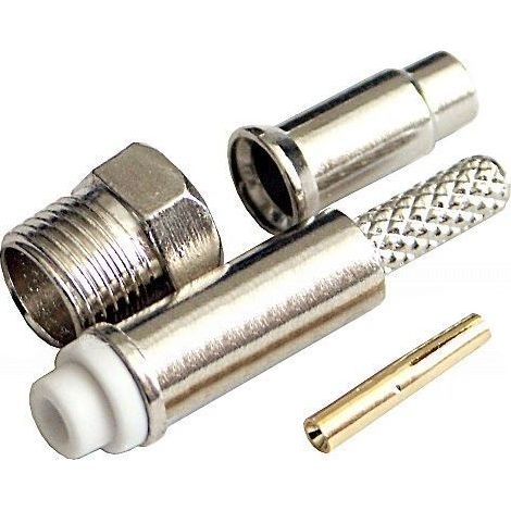 FME-Buchsenstecker für RG174 AN-Kabel – 2 Stück