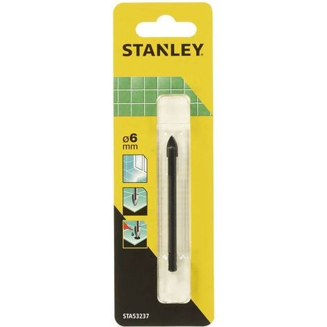 STANLEY STA53237 PUNTA VETRO E CERAMICA 6 MM