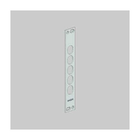 CONTROPIASTRA INOX 'CP2500' SECUREMME Interasse 37 mm - SECUREMME