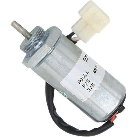 Électrovanne d'arrêt pour pelle Isuzu Ex400 3LD1 3LD2 4LE1 12 V (1/4)
