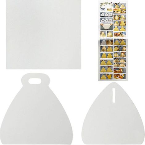 Kit de gabarits de matelassage, gabarit de couture pour boîte cadeau, règle pour boîte en PET, accessoires de couture, gabarit de règle pour patchwork, gabarit de règle pour boîte Bento (1/5)