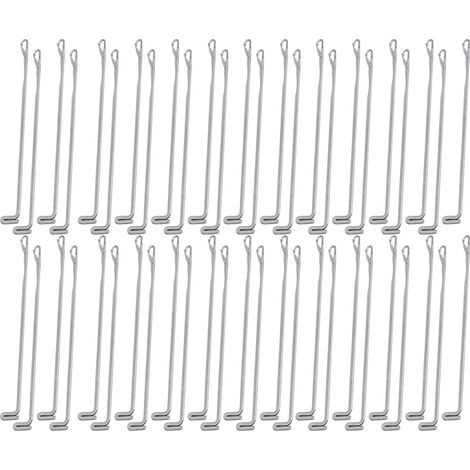 Lot de 50 aiguilles à tricoter universelles pour machines à coudre et à réaliser des travaux manuels, compatibles avec les modèles S/80/E6000.