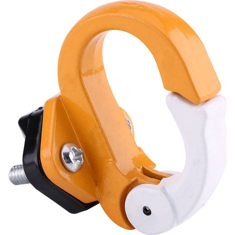 Crochet universel en alliage d'aluminium pour casque de moto (jaune) (Interdit sur Amazon US) (1/4)