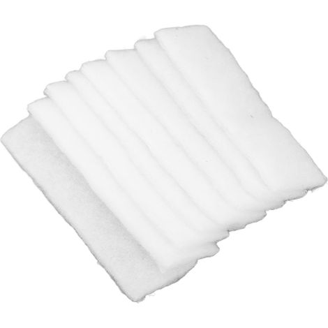 Lot de 8 cartouches filtrantes pour friteuse 6 Quart ClearCook OdorErase, rechange odour fumée fibre 16x5cm (1/5)