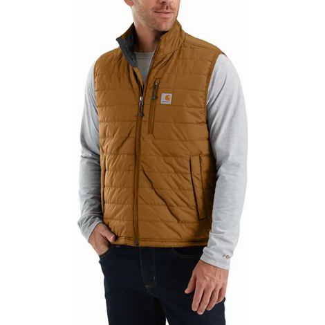 Doudoune sans manches homme Gilliam CARHARTT 102286 - Marron clair - M