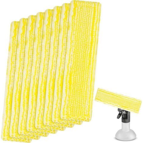 8 Pcs Chiffons de Nettoyage en Microfibre pour Karcher Bonnette Microfibre Lingette pour Lave Vitre Karcher WV2 WV5 Premium pour Nettoyeur Vitre Aspirateur de Fenêtre Accessoires (1/4)