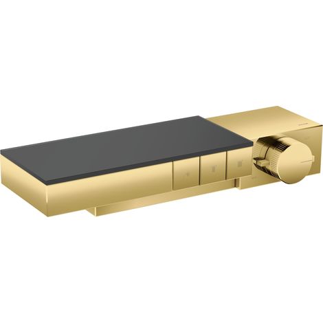 Kit de montage complet AXOR EDGE pour AP/UP Therm. 3 Verbr polie or optique (1/3)
