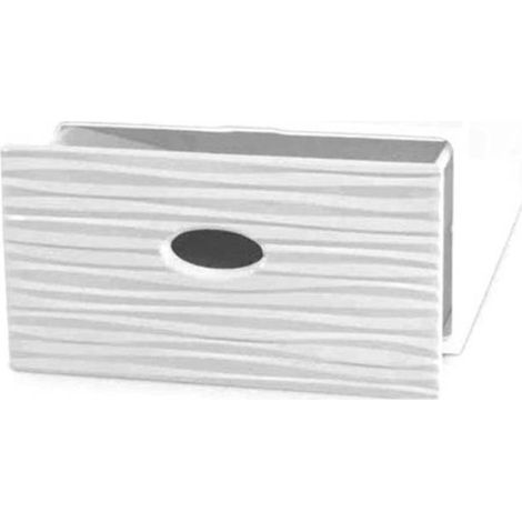 Cajón almacenaje multiusos 28x40x15 H qbox wave blanco Domopak