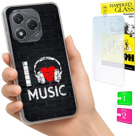 Funda para Honor 400 Lite con foto, cubierta trasera y cristal 9H. (1/5)