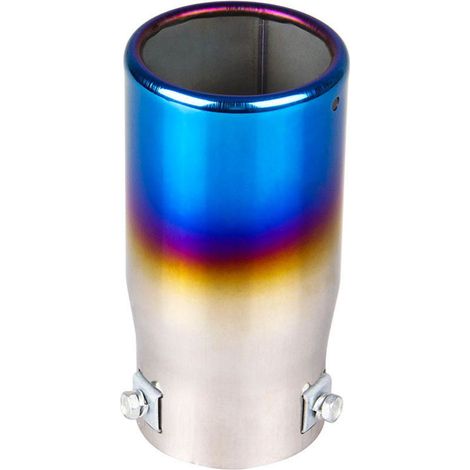 Tuyau D'échappement - Acier Inoxydable - Universel - Pour Modification Automobile - 148 x 76 mm - 1 Pièce (1/5)