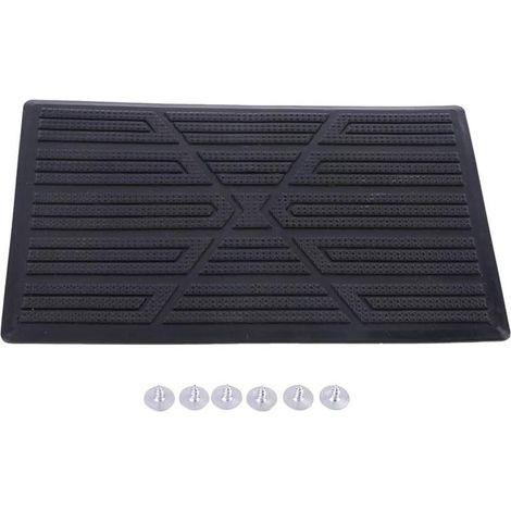 Tapis sol voiture antidérapant - Pédale talon - 23x15 cm (1/5)