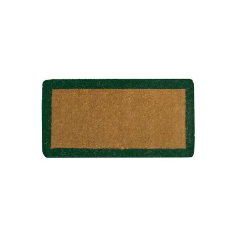 Zerbino a fascia verde spessore mm.38 - Misure: cm 40x80