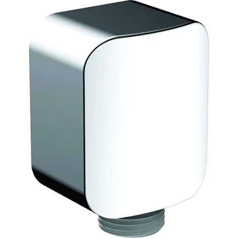 Deva Square Wall Union - Chrome (1/2)