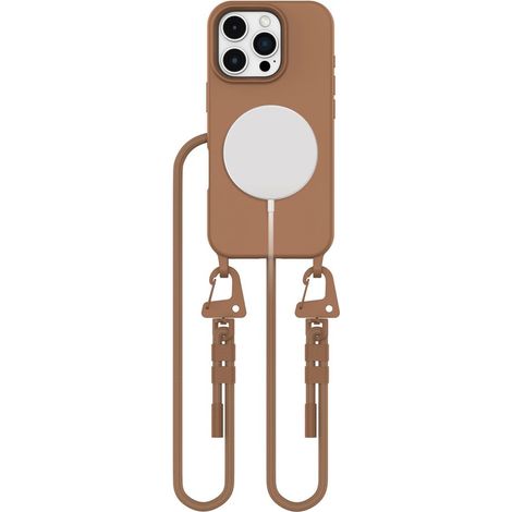 Tech-protect Magnetlace MagSafe per iPhone 16 PRO MAX, colore marrone cioccolato. (1/5)